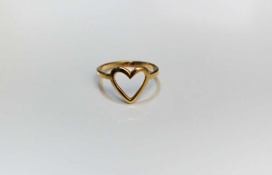 Heart Shaped Stacking Ring